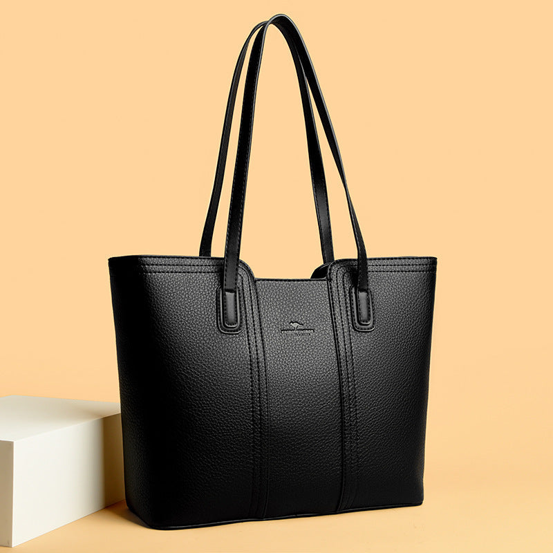 Women's Simple High-Capacity Waterproof Shoulder Bag Crossbody Bag