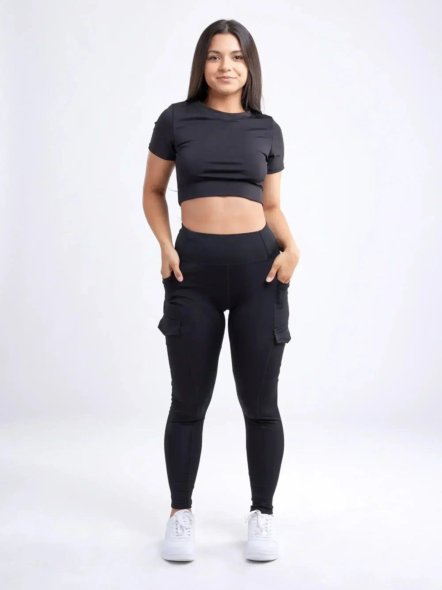 Women's Lightweight Short-Sleeve Crop Top - Workout & Casual