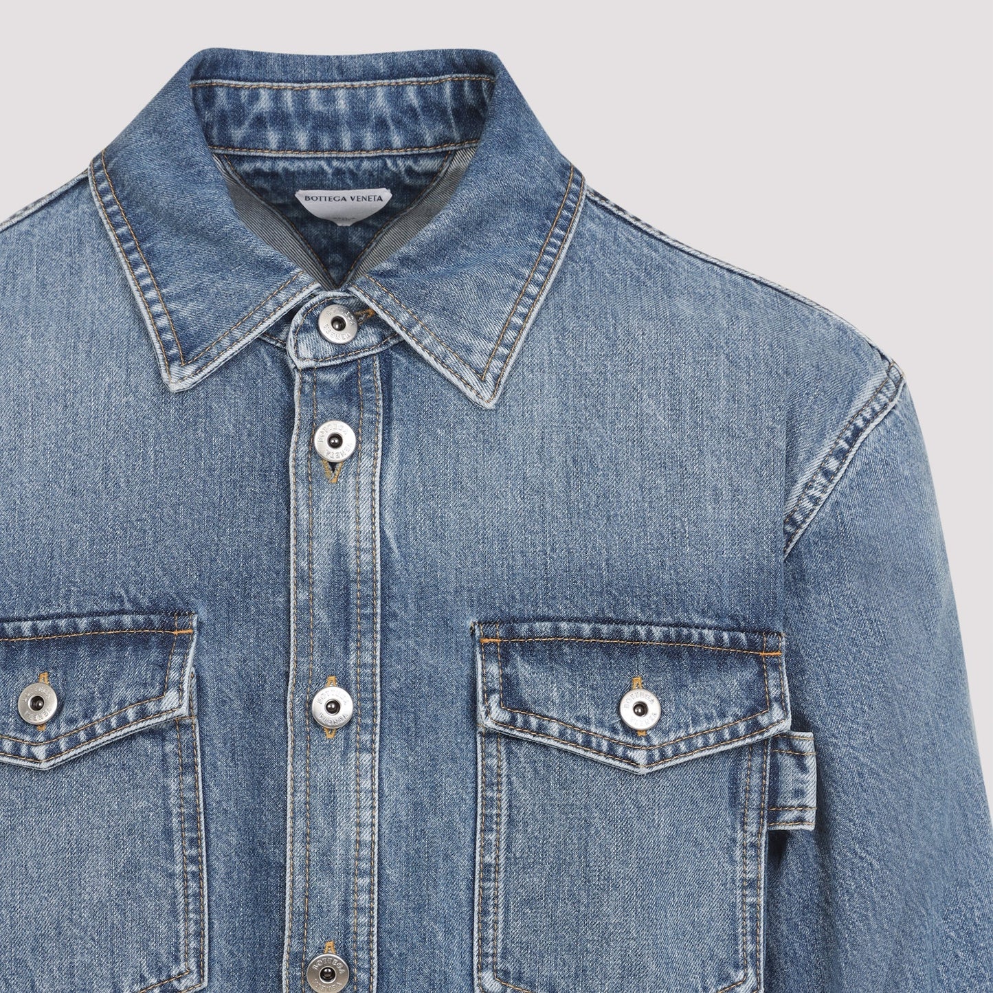 Bottega Veneta Denim Shirt Men