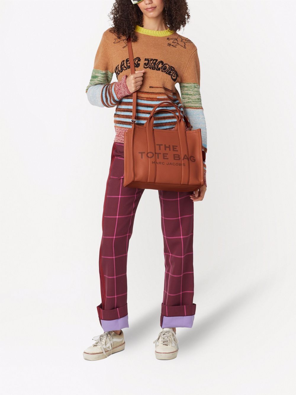 Marc Jacobs Women The Leather Medium Tote Bag