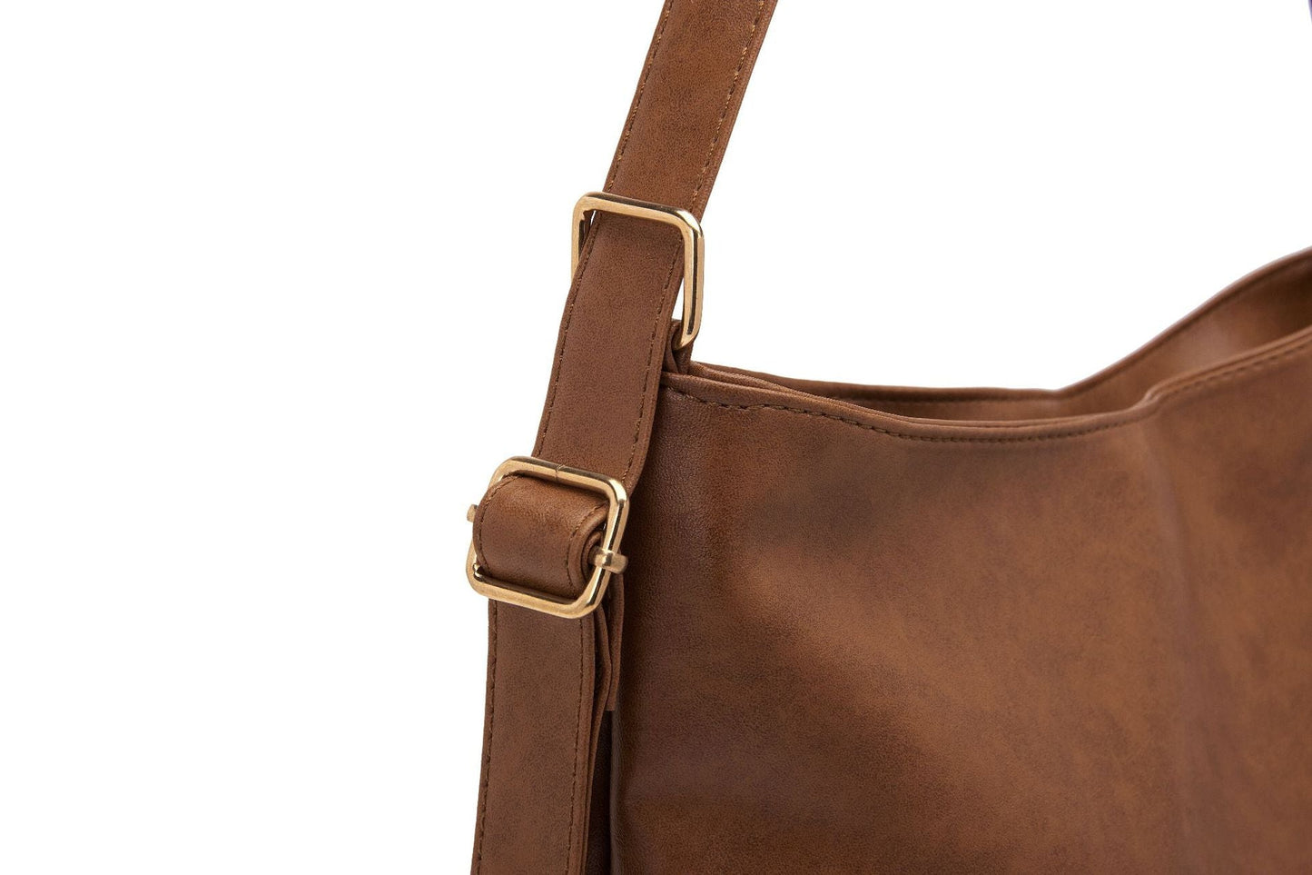 Retro Oil Wax Leather Travel Bag