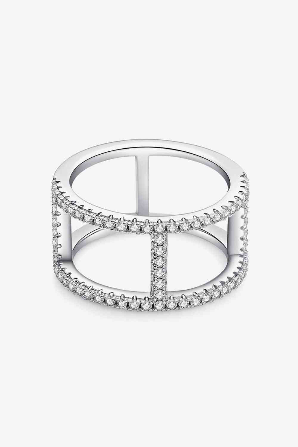 Always Get Better Moissanite Ring – Modern Minimalist Design
