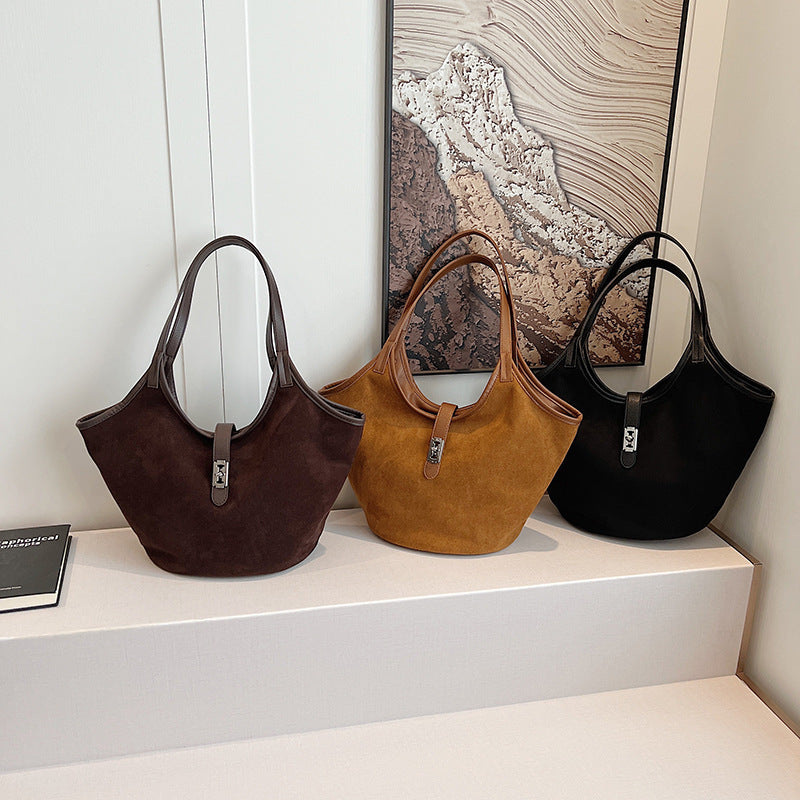 Women's Frosted Vintage Tote Bag Crossbody Bag