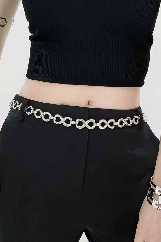 Cinturón de aleación Elegance con broche de langosta – Diseño elegante y duradero