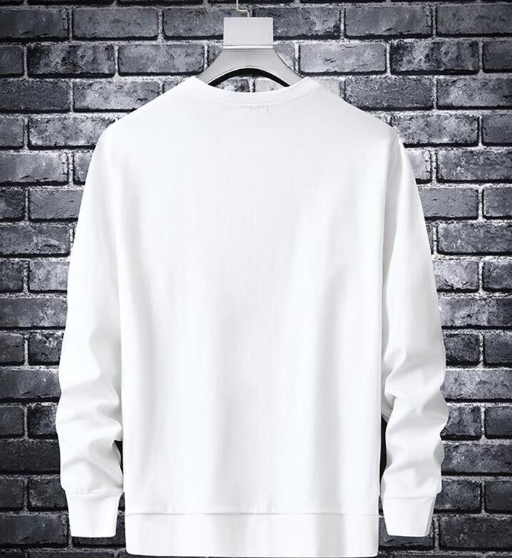 Men's Round Neck Long Sleeve Ironing T-shirt