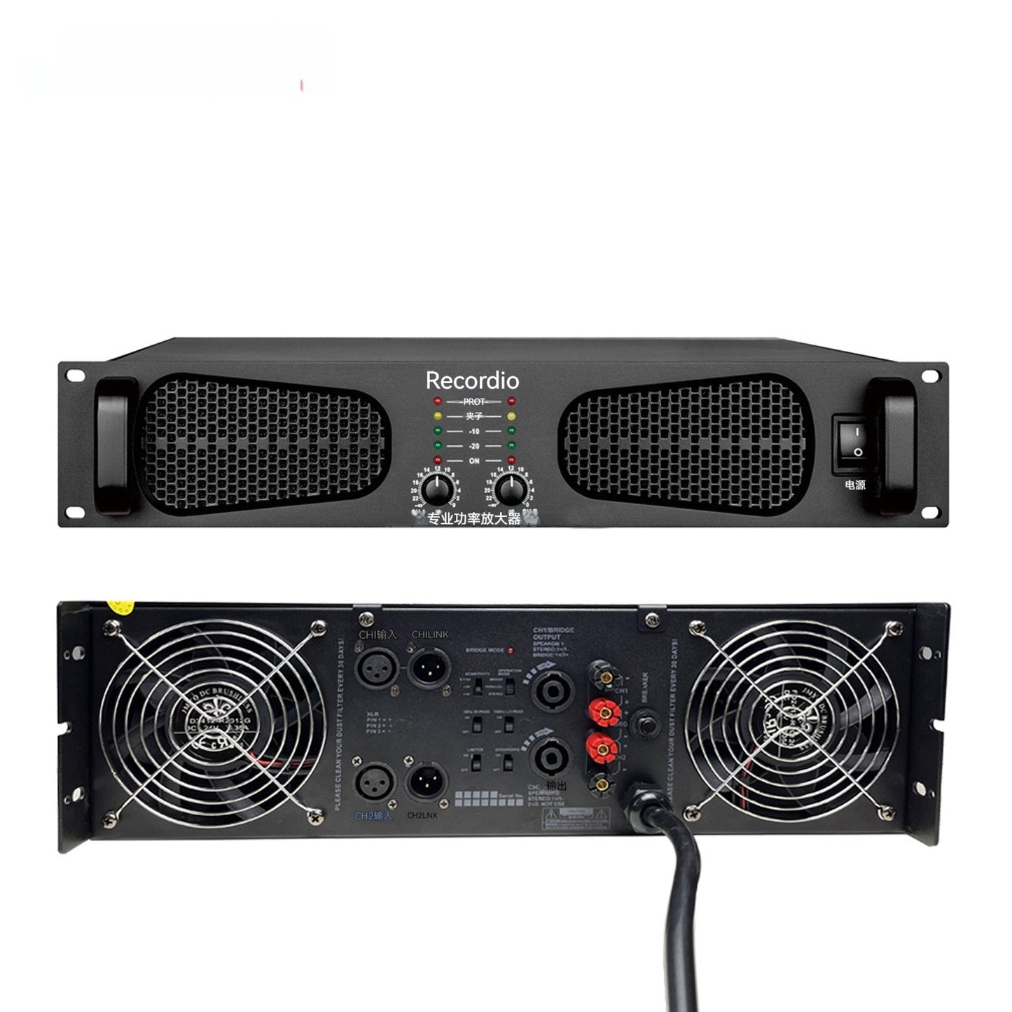 Professional Analog Power Amplifier For Stage And KTV Use