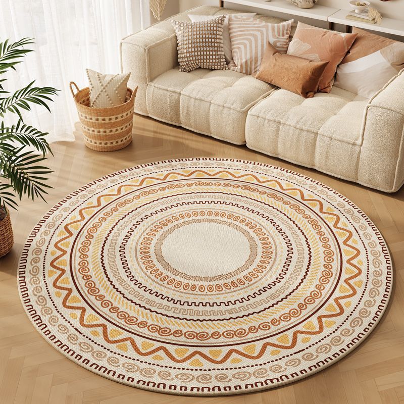 Household Bohemian-style Round Rug