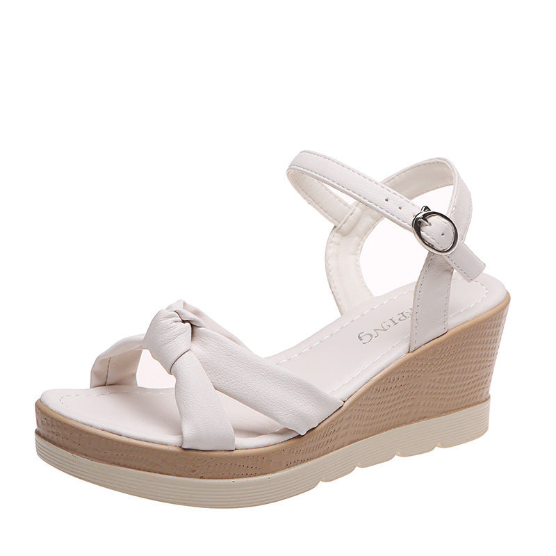 Women's High-Heeled Wedge Sandals