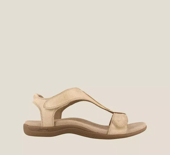 Women's Platform Wedge Sandals with Adjustable Straps