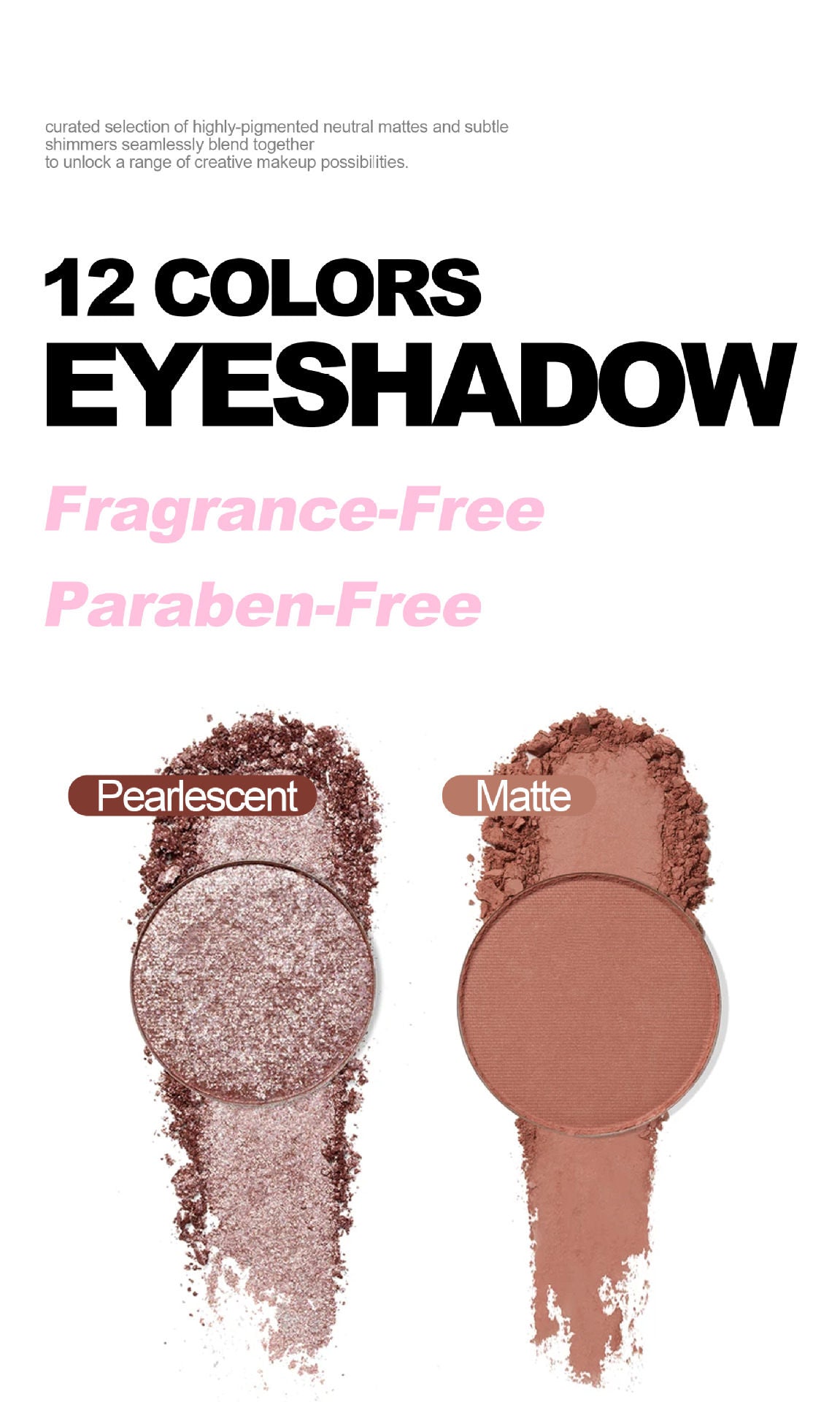 My Queen 12 Color Eyeshadow Palette Makeup
