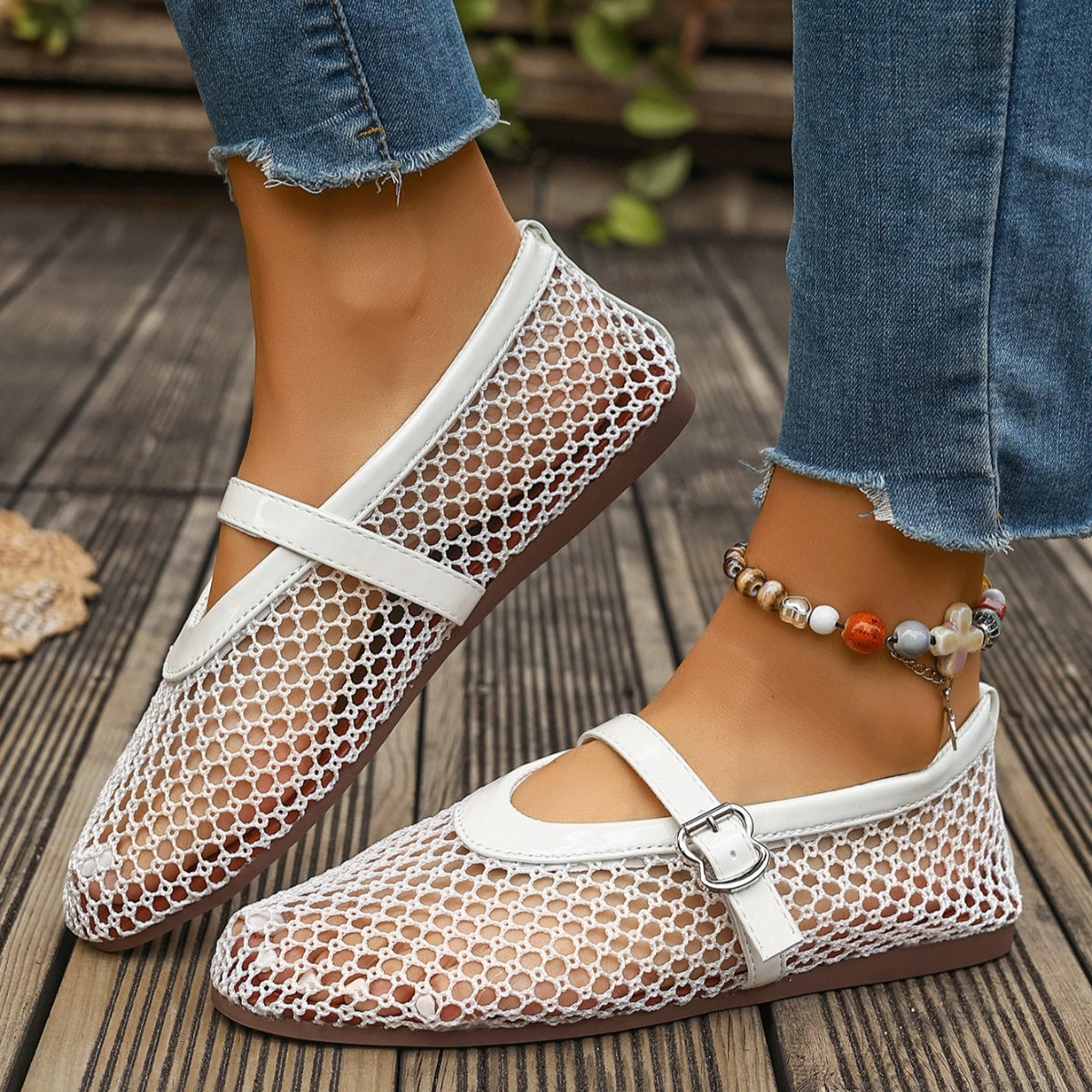 Round Toe Slip-Ons