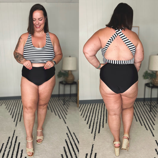 Parte inferior de bikini de talle alto Belize