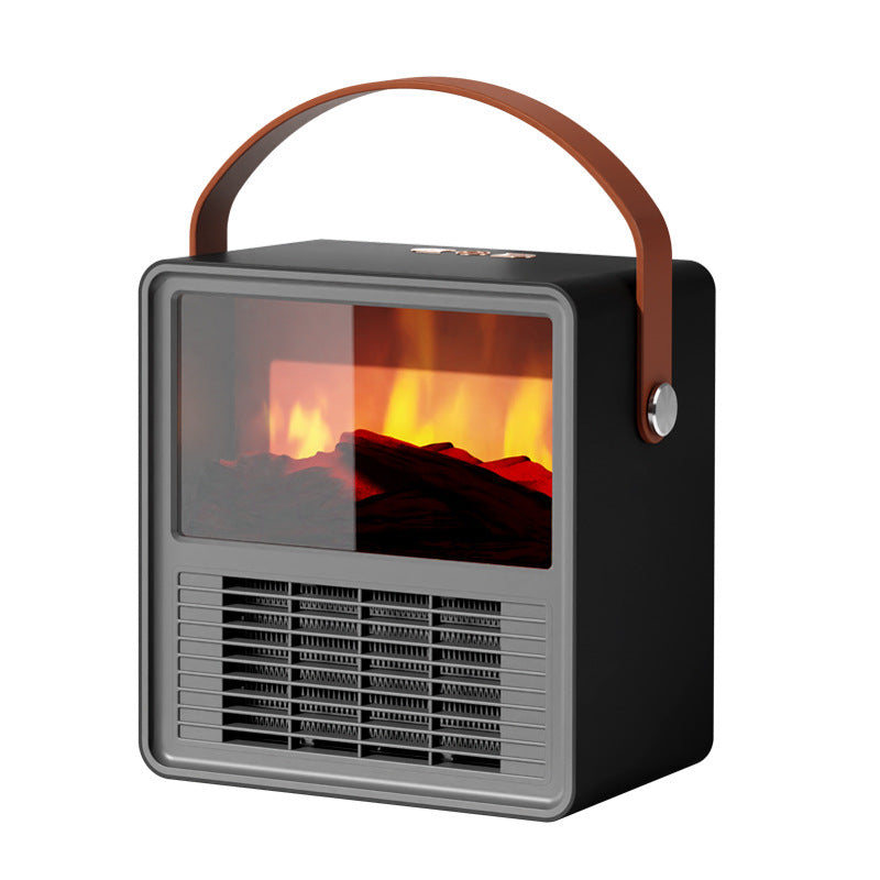 Household Small Wood Grain Electric Heater