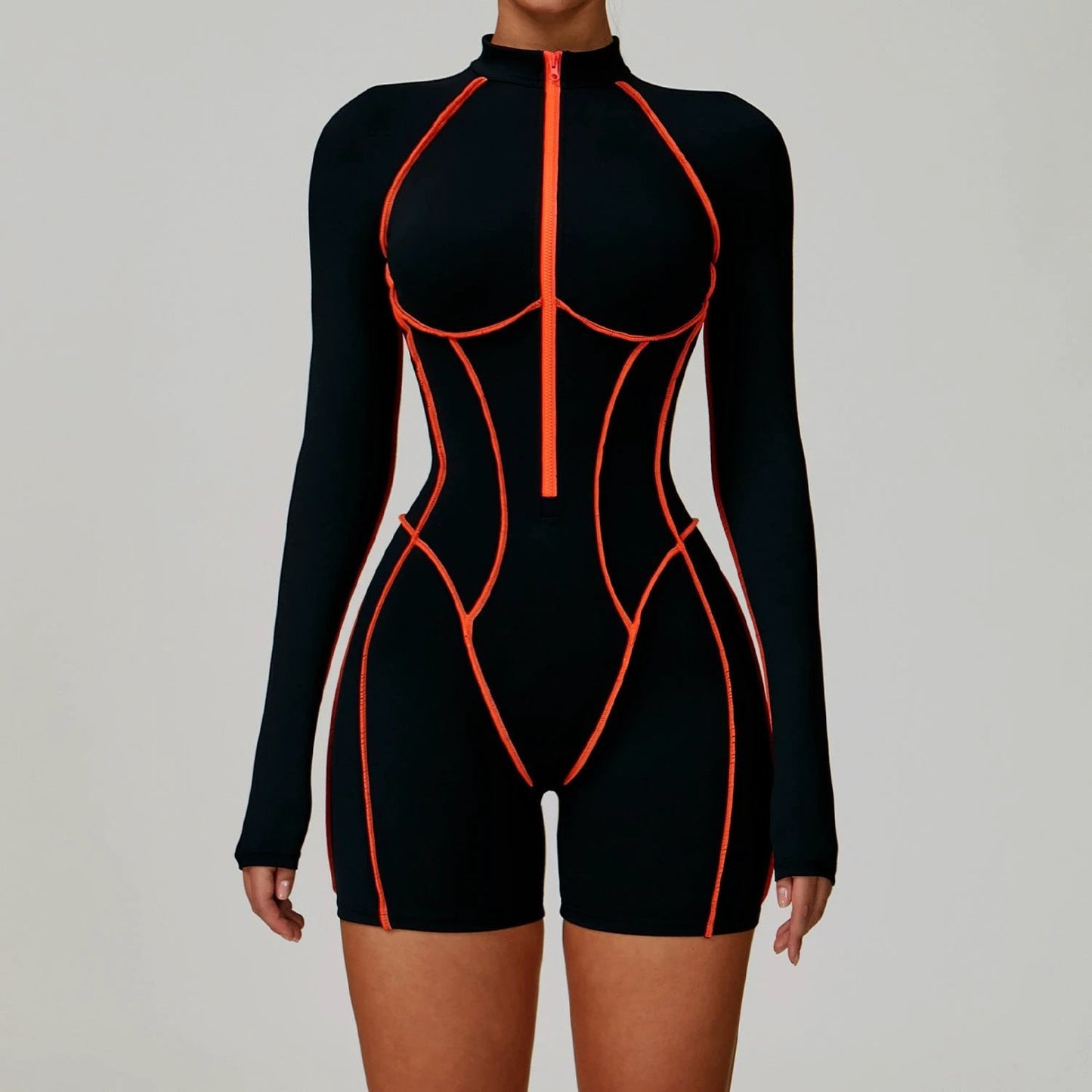 Tight Workout Clothes High-strength Sports Jumpsuit 9318
