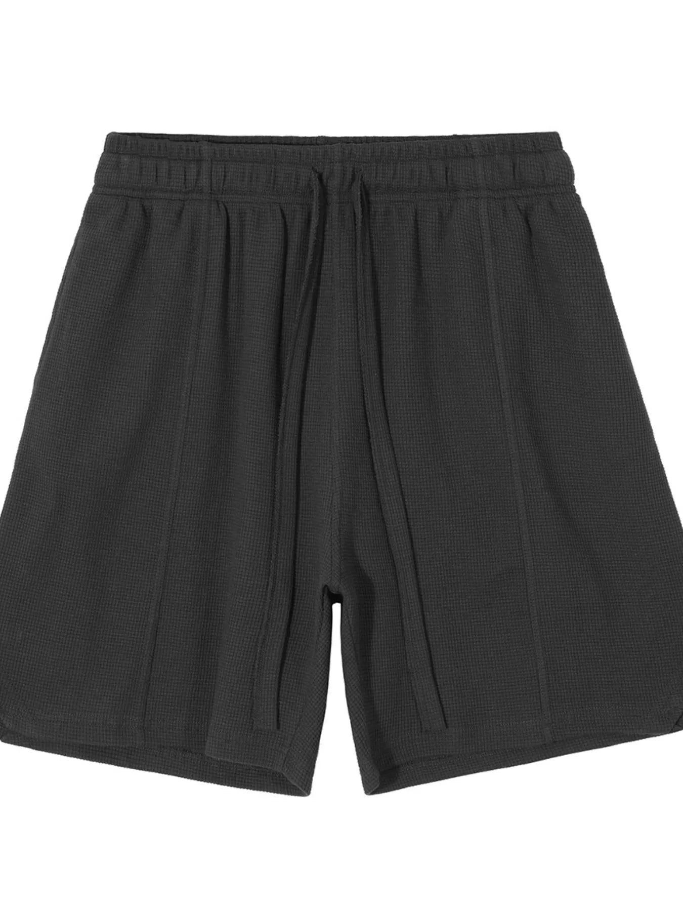 Pantalones cortos de hombre con cordón y bolsillos