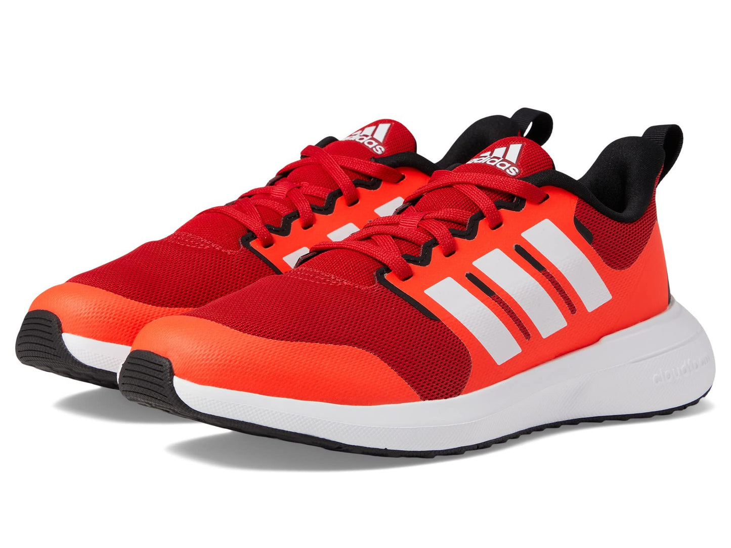 adidas Fortarun 2.0 Running Shoe Better Scarlet/White/Solar Red 5 US Unisex Big Kid
