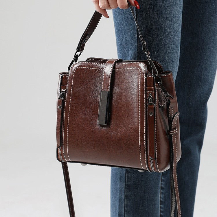 Women's Genuine Leather Laptop Bag