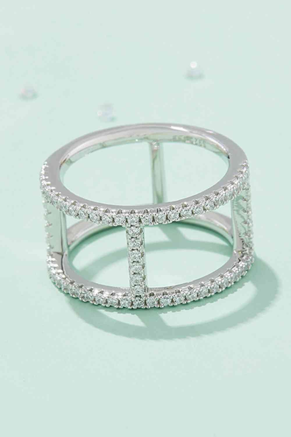 Always Get Better Moissanite Ring – Modern Minimalist Design