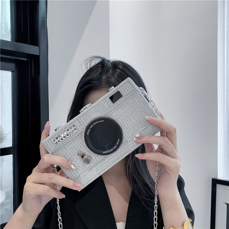 Retro Camera Shoulder Bag Travel Bag