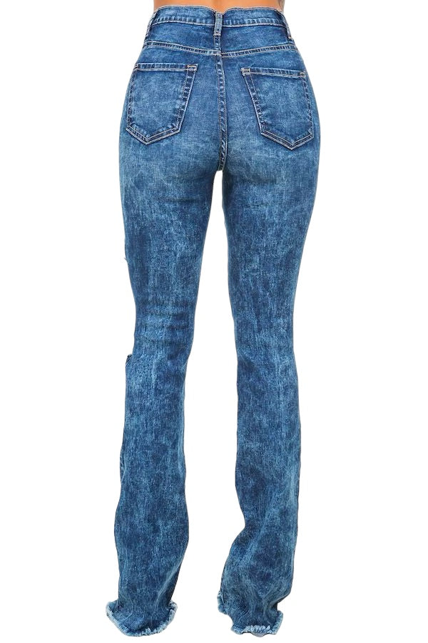 Vaqueros Tania corte bota {aptos para chicas altas}