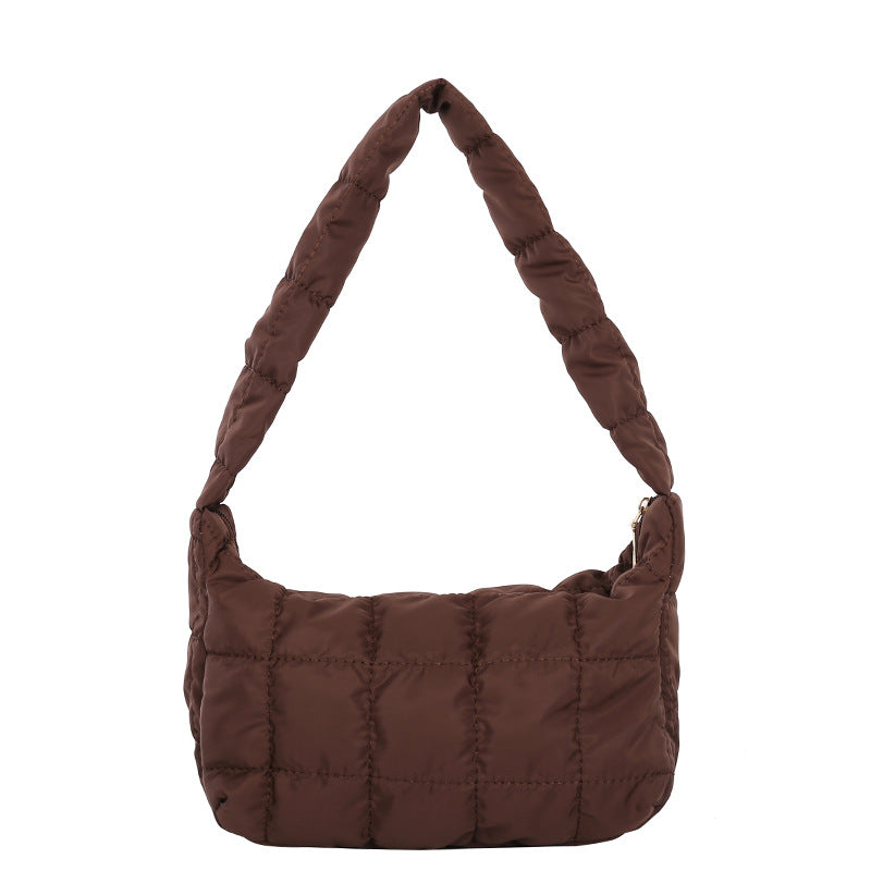 Fashionable Internet-Famous Underarm Shoulder Bag Trendy Pleated Cloud-Shaped Handbag For Women