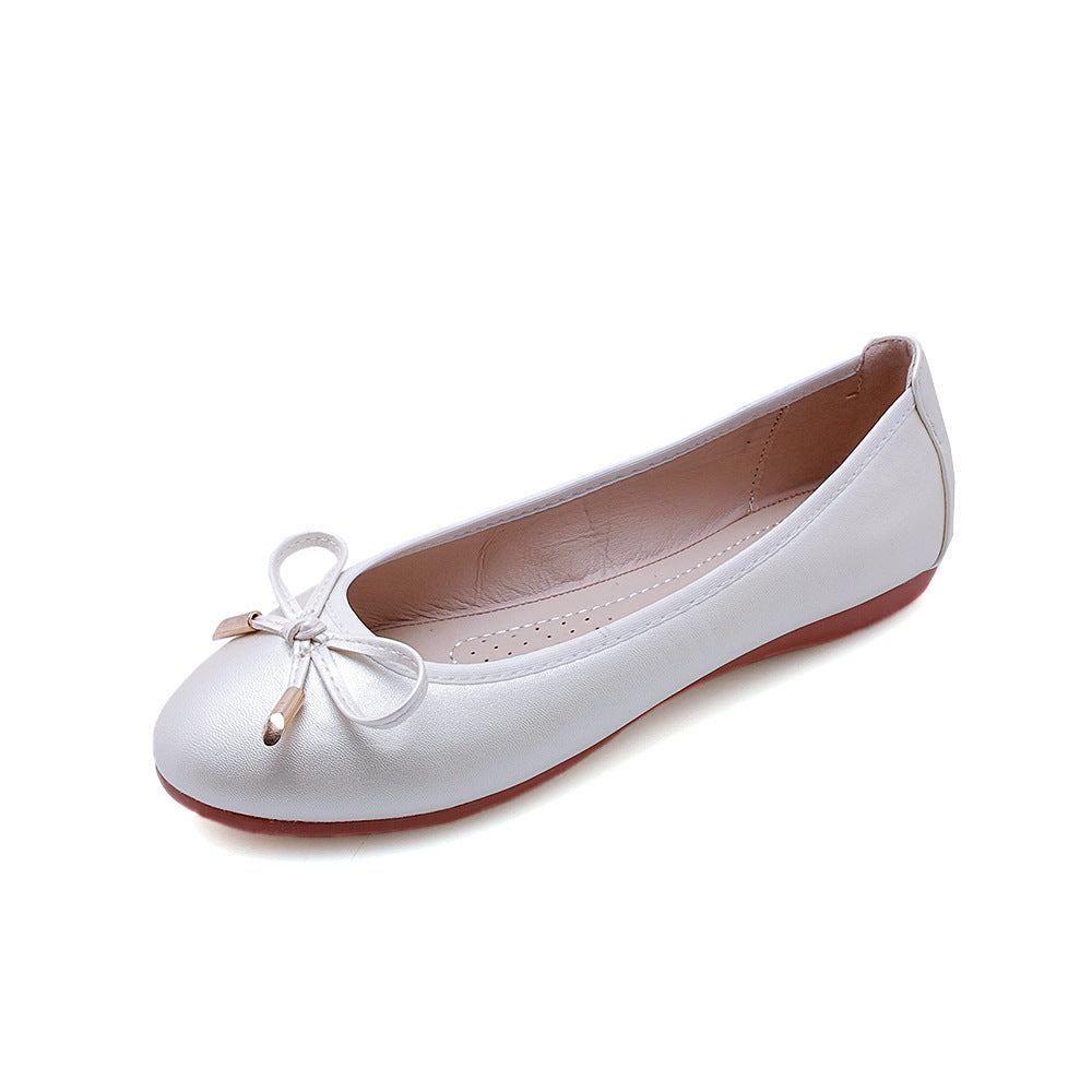 Foldable Bow Ballet Flats