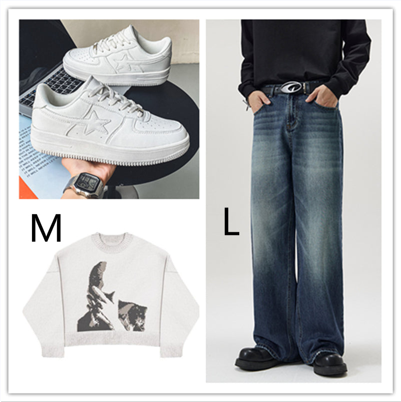 Men's Thick Soled Casual Sneakers