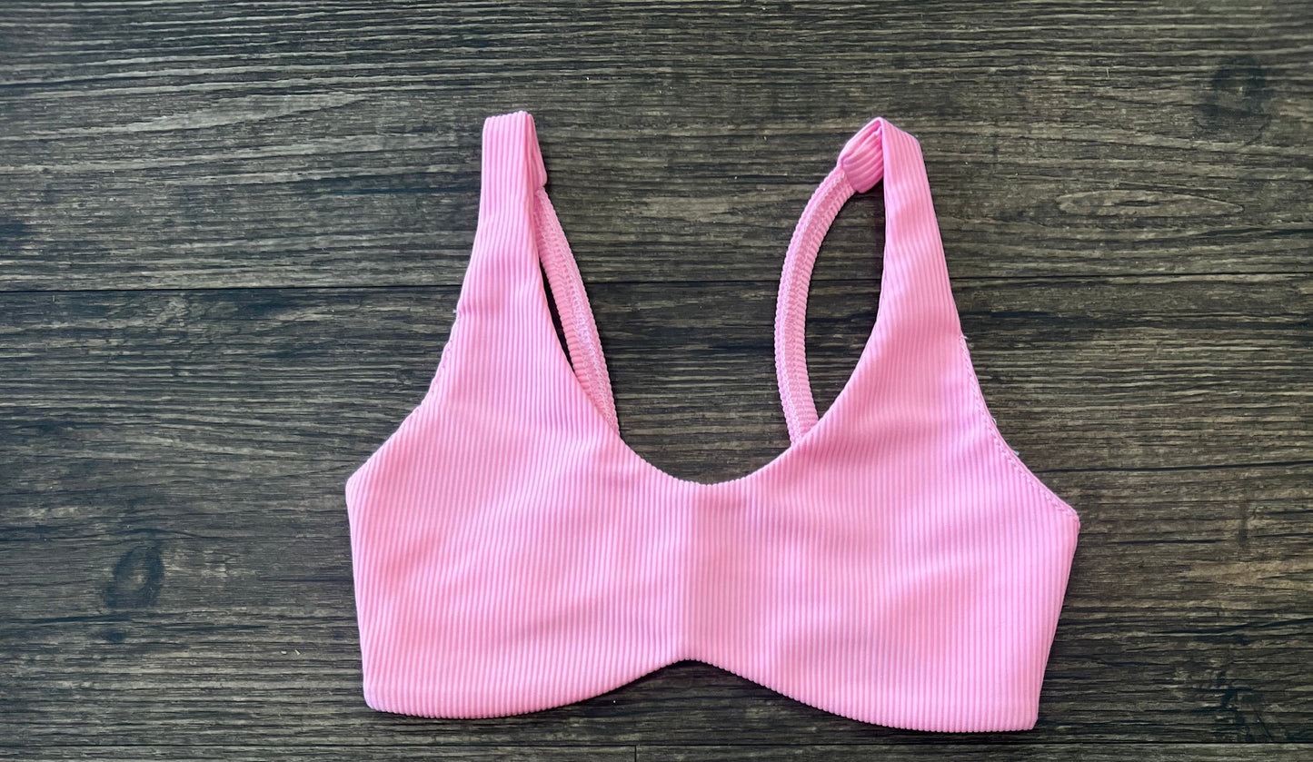 Ribbed Bra Top Kids XS & S