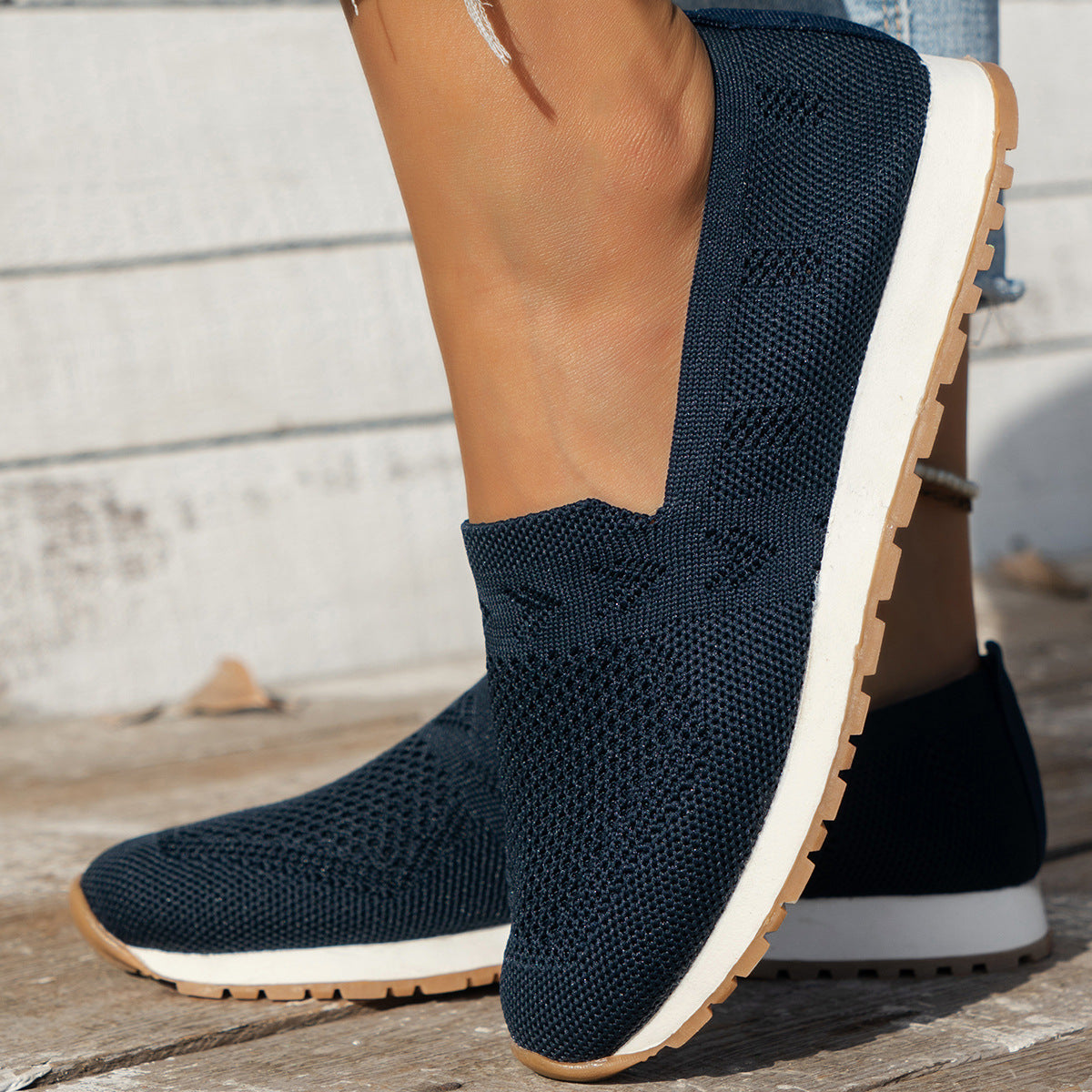 Women's Fashion Mesh Breathable Casual Flats