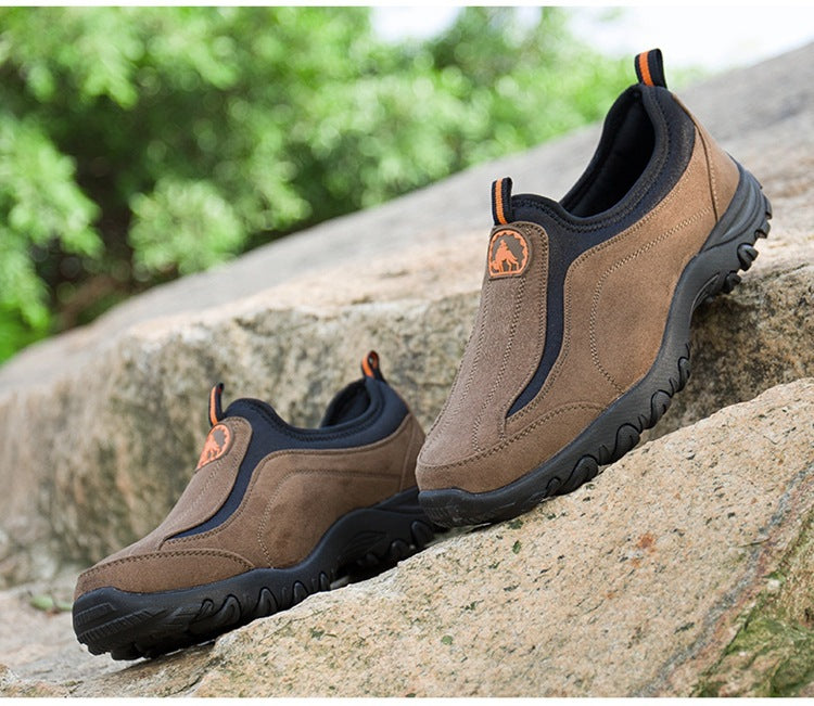Men's Slip-on Plus Size Hiking Shoes