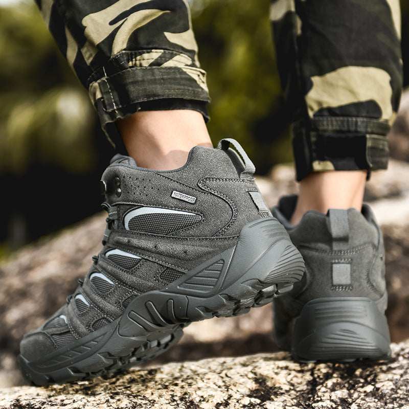 Men's Outdoor High-Top Hiking Martin Boots