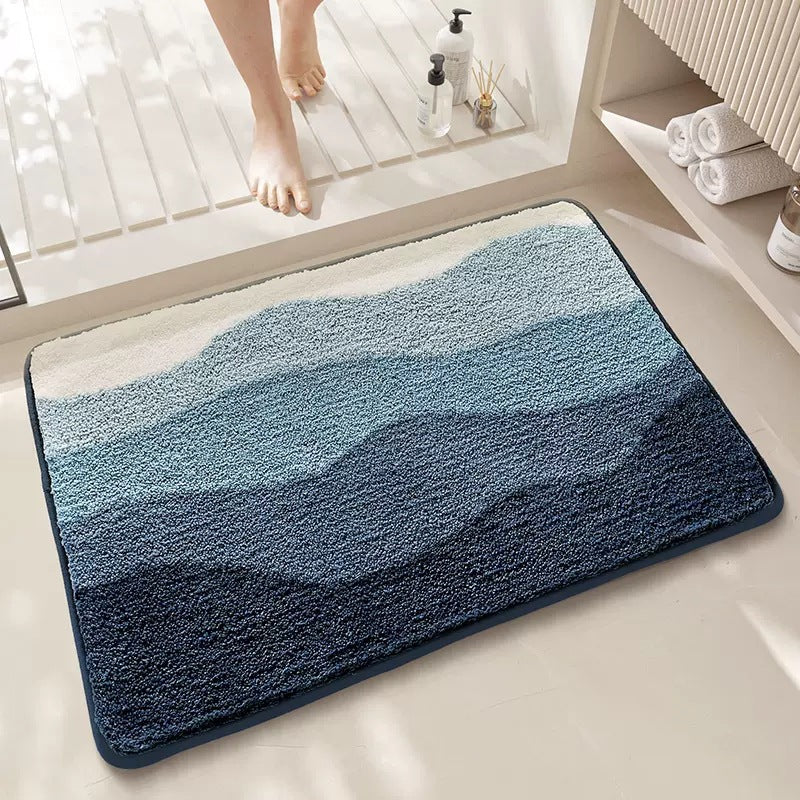 Wear-resistant Bedside Rug Doorway Water-absorbent Non-slip Doormat