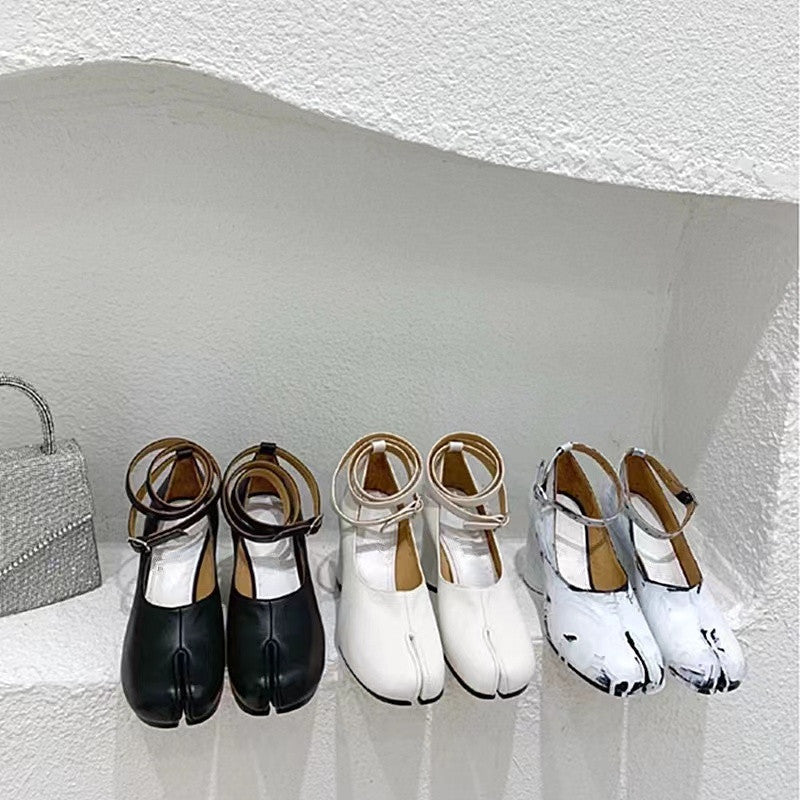 Women's Split Toe Fashion High Heels