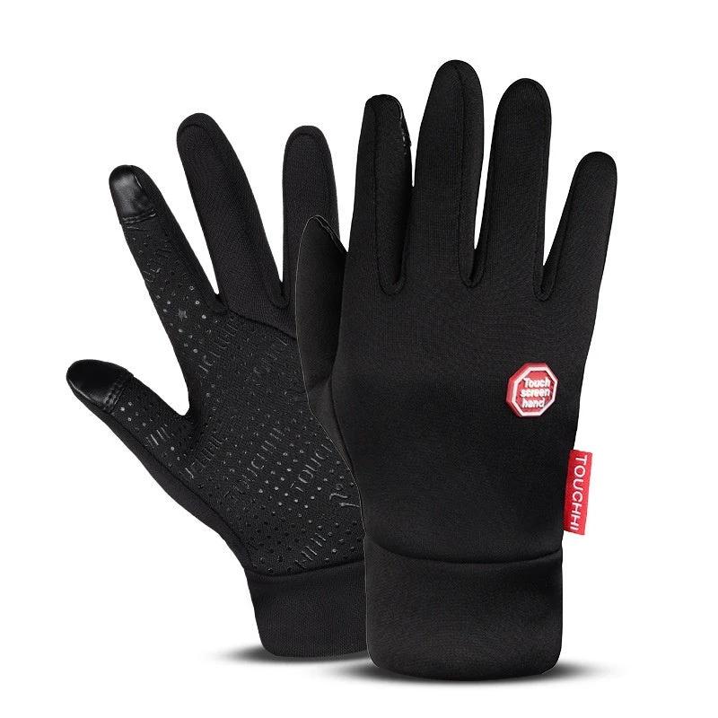 Men's Touch Screen Windproof Warm Usb Heating Gloves