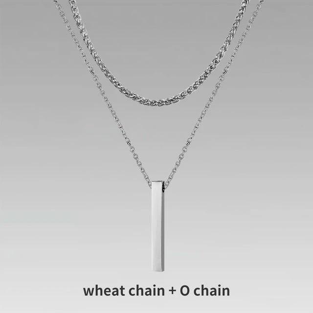 Men's Crystal Necklace