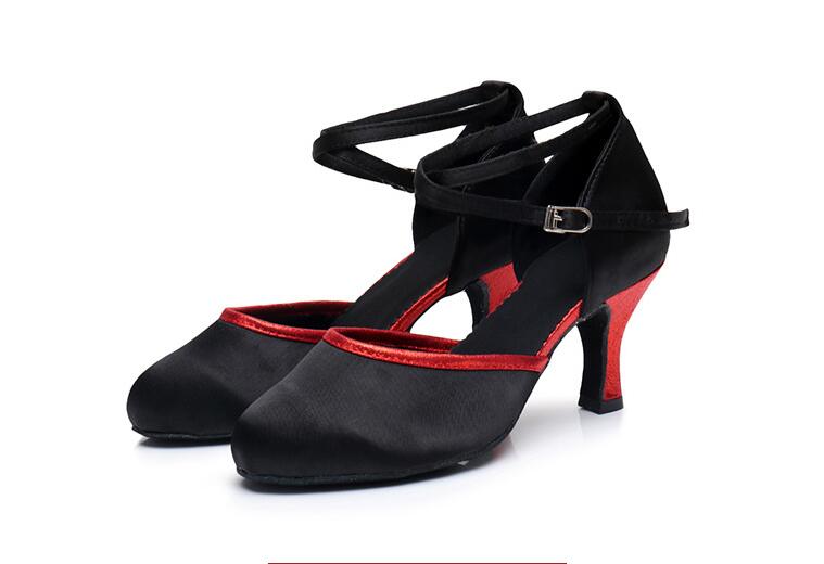 Women's Hollow Breathable Square Dance Shoes