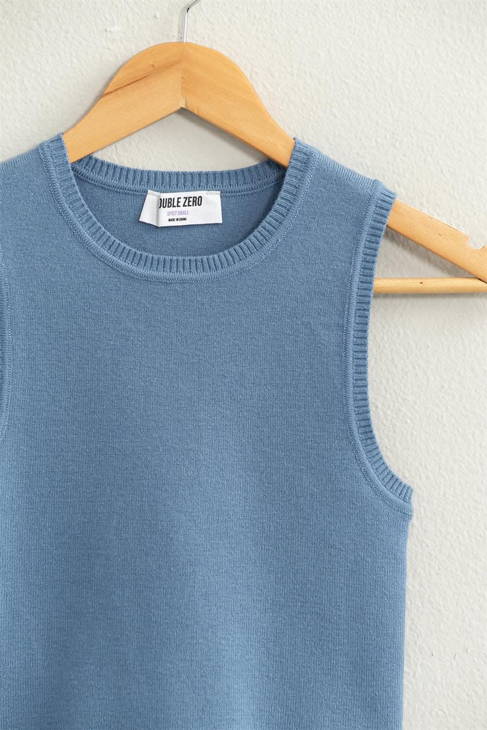 Trendsi Ribbed Cropped Tank Top — Chic Summer Style