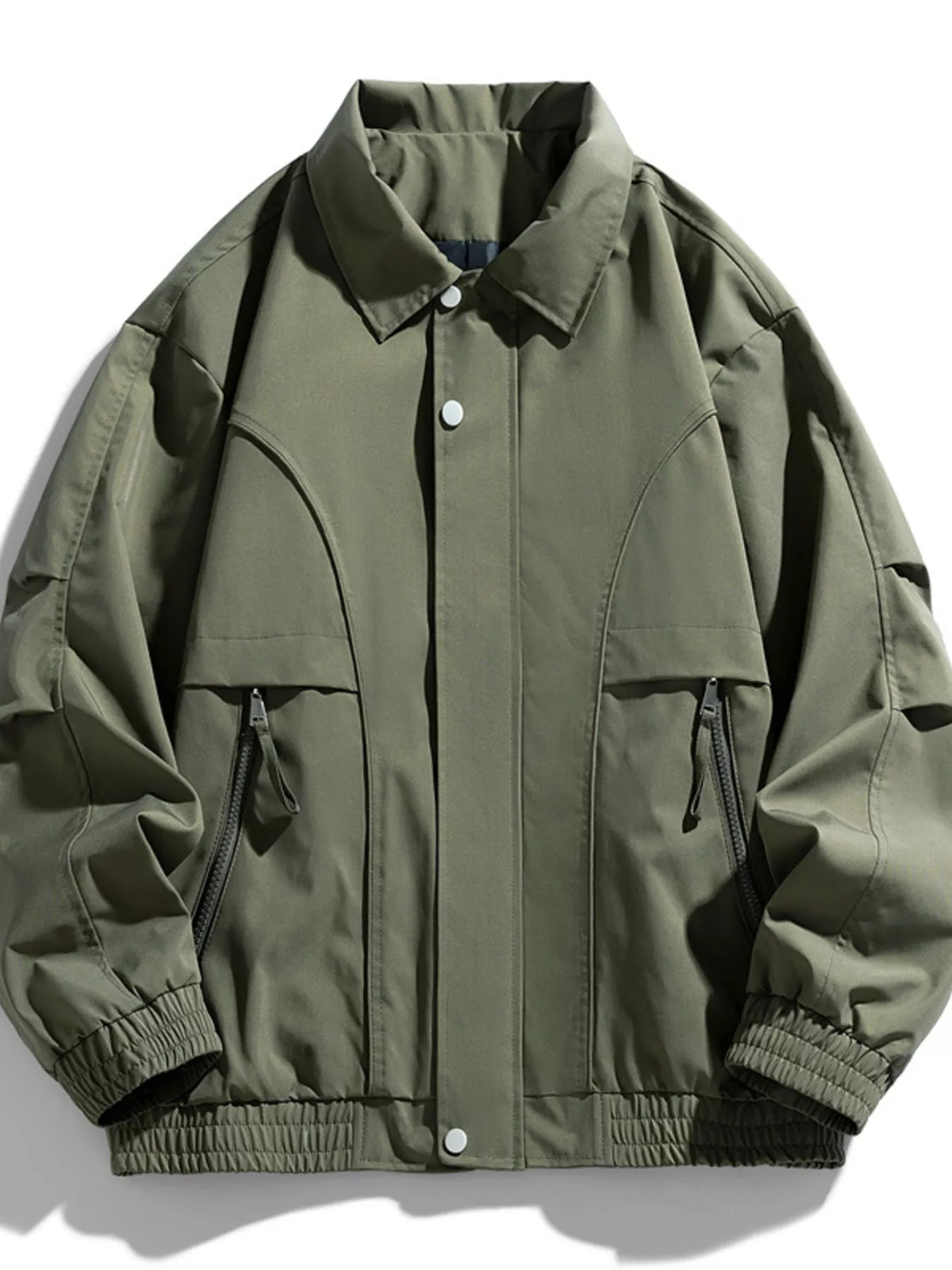 Men's Plus Size Casual Lightweight Long Sleeve Jacket