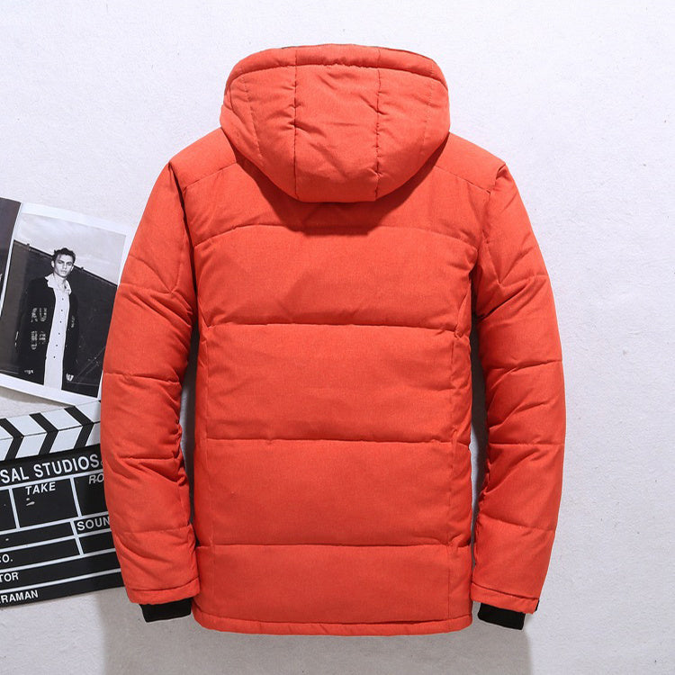 Chaqueta con capucha cortavientos para exteriores, abrigo deportivo informal con bolsillos, ropa de abrigo para hombre