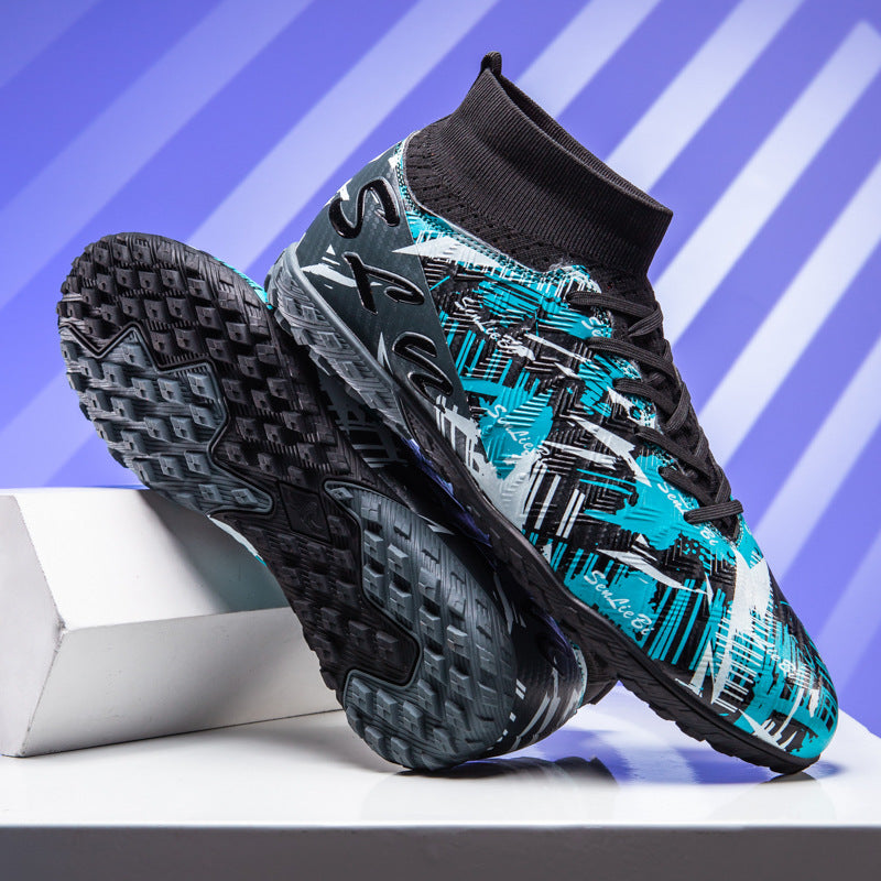 High-top Soccer Shoes For Teens And Children