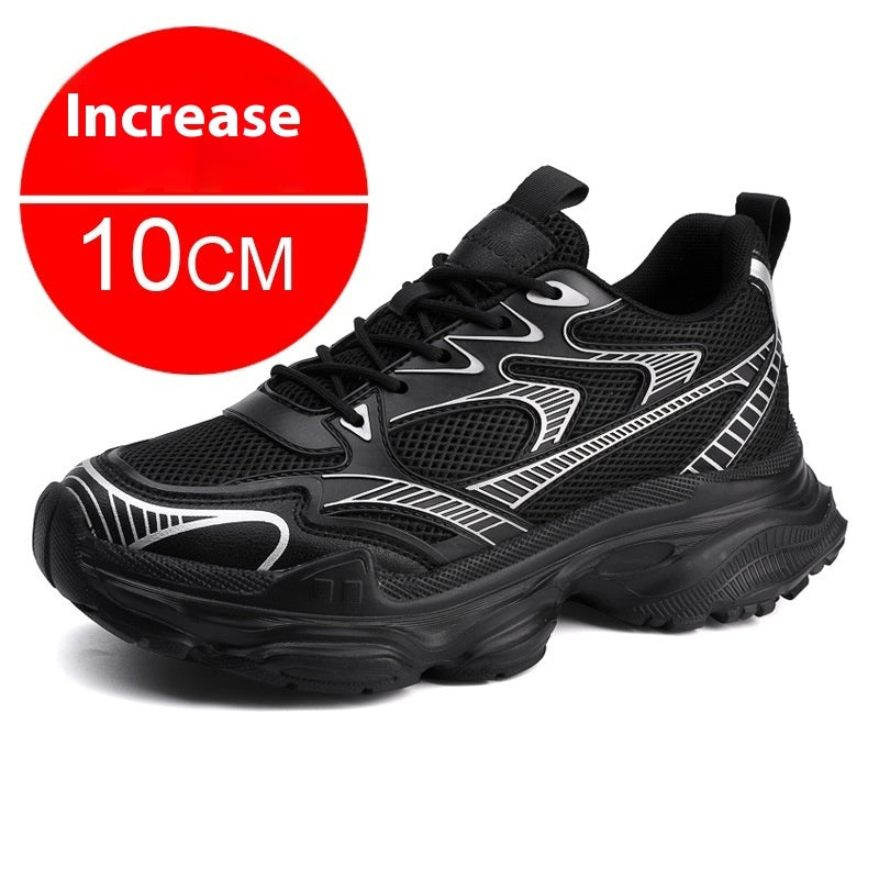 Unisex Casual Breathable Invisible Height Increasing Flats
