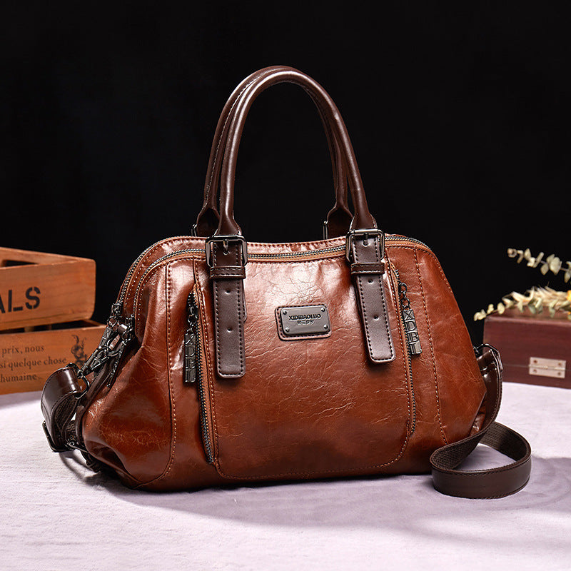 Women's Genuine Leather Crossbody Bag