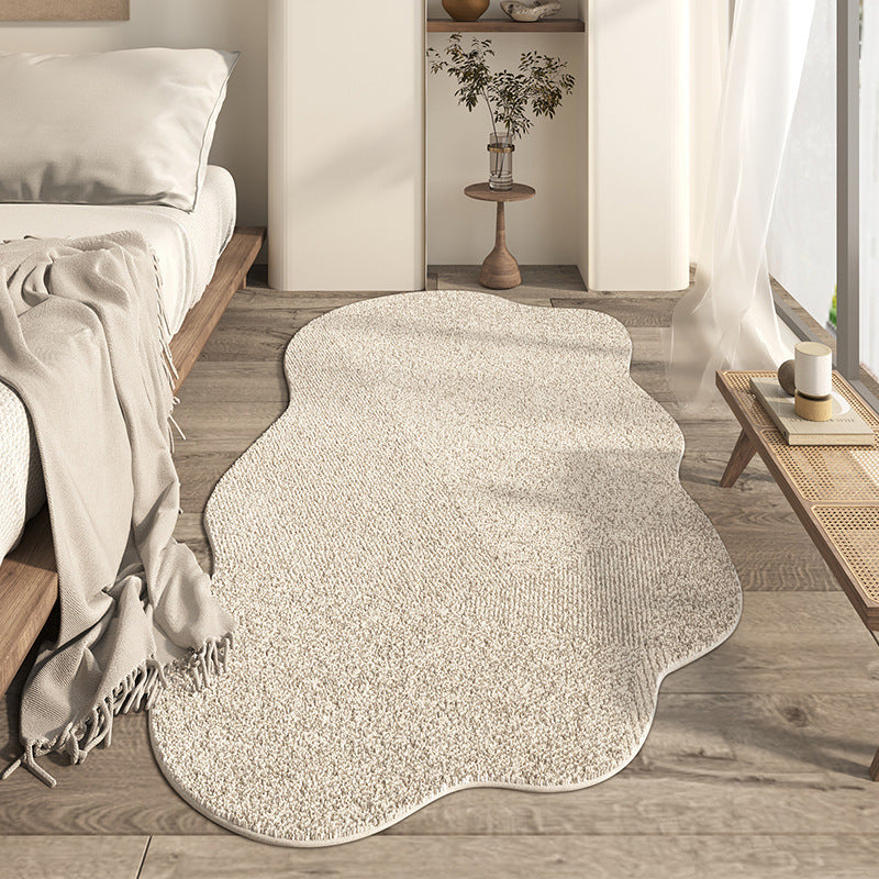 Japanese-style Household Bedroom Irregular-shaped Cashmere-look Modern Minimalist Floor Mat