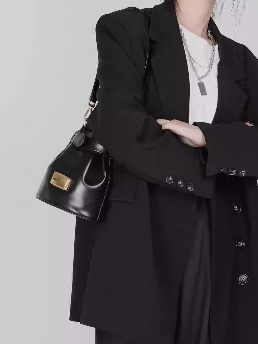 Muchuanka Original Design Fashionable One-Shoulder Bucket Bag