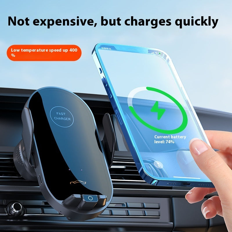 Car Phone Holder 66W Fast Charging Wireless Charger