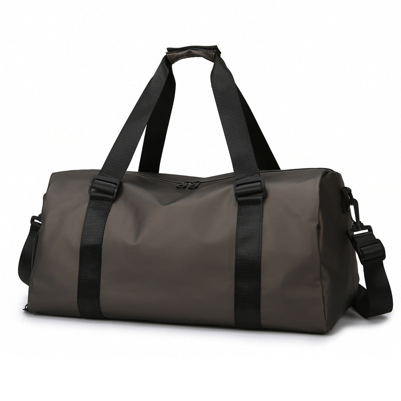 Simple Solid Color Travel Large Capacity Swimming Gym Bag