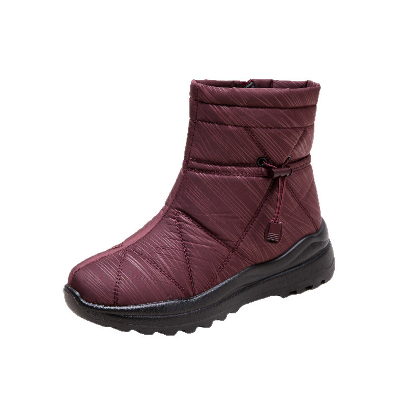 Women's Fleece-Lined Waterproof Snow Boots