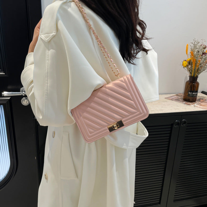 Fashionable Western-style Minimalist Casual Single-shoulder Crossbody Bag See size chart under “more details”