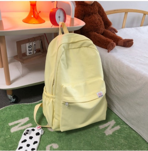 Unisex Candy-Colored Large-Capacity Travel Backpack Travel Bag