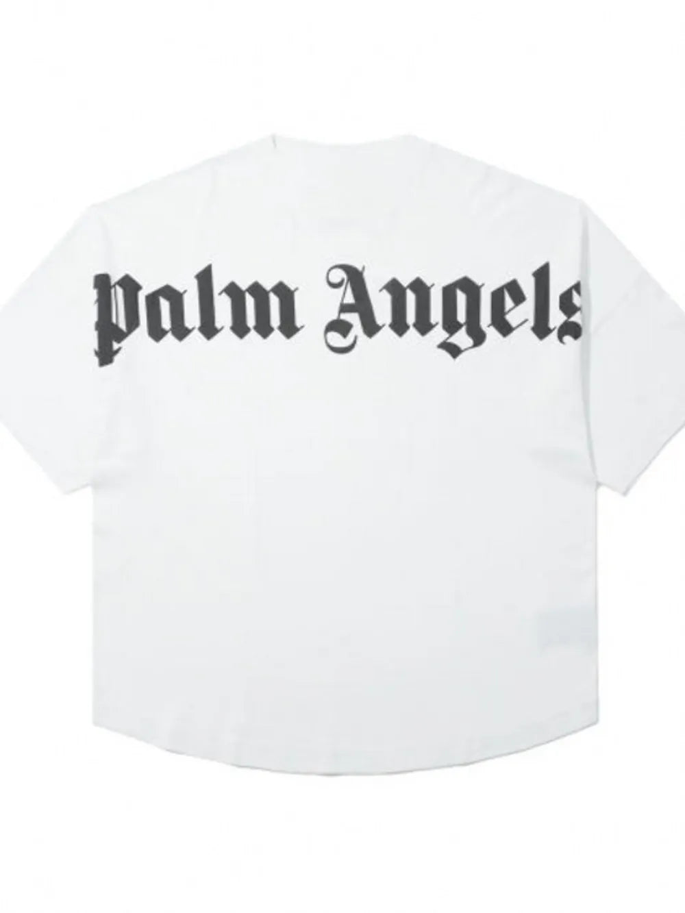 Camiseta de manga corta con cuello redondo y letras para hombre